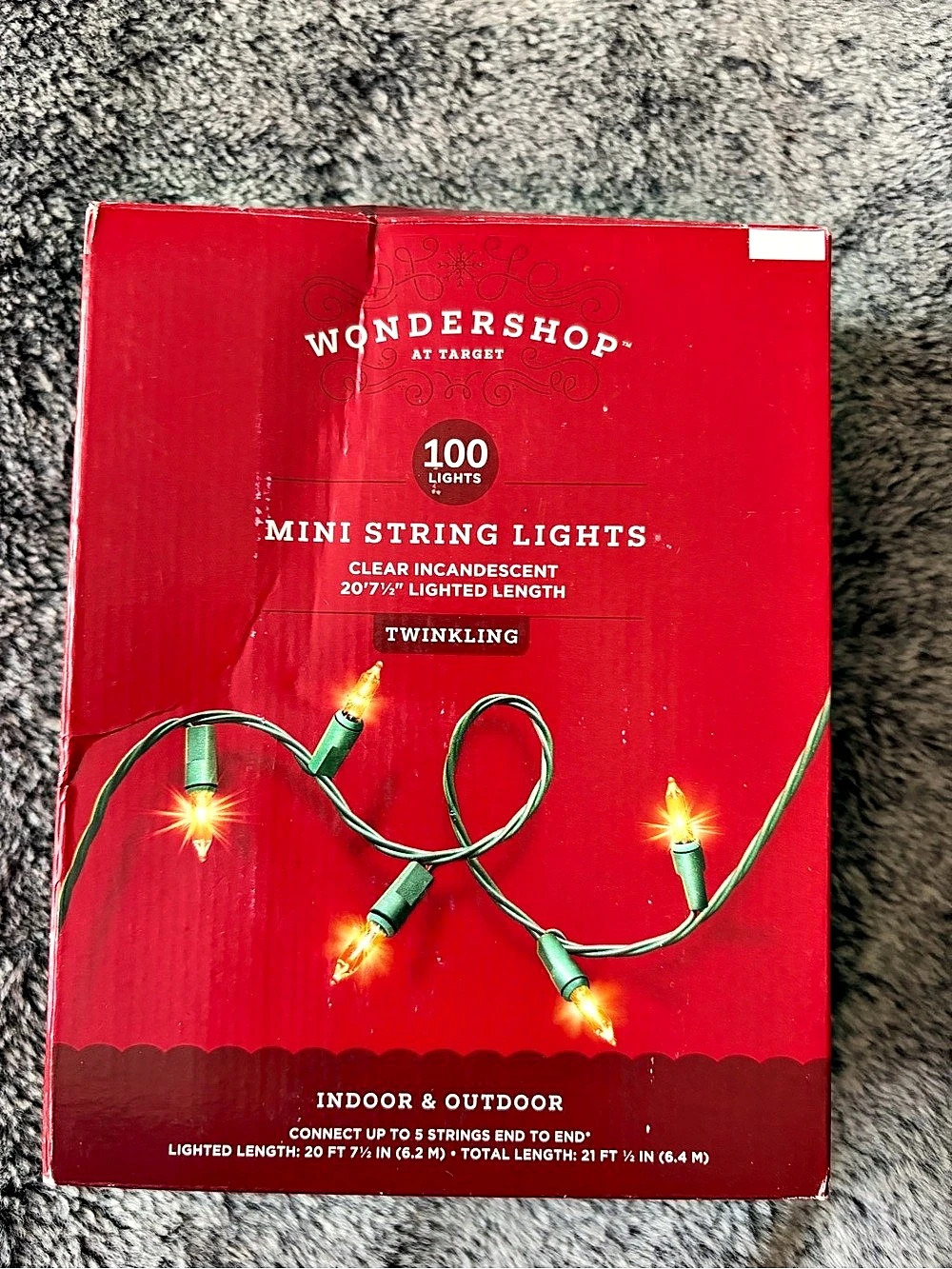 WonderShop at Target Mini String Lights 100-Count